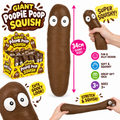 Giant Poopie Poop Squish – 34cm Soft Slow-Rise Squishy Toy