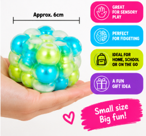 Scrunchems ASMR Squish Square – Sensory Squeeze Fidget Toy